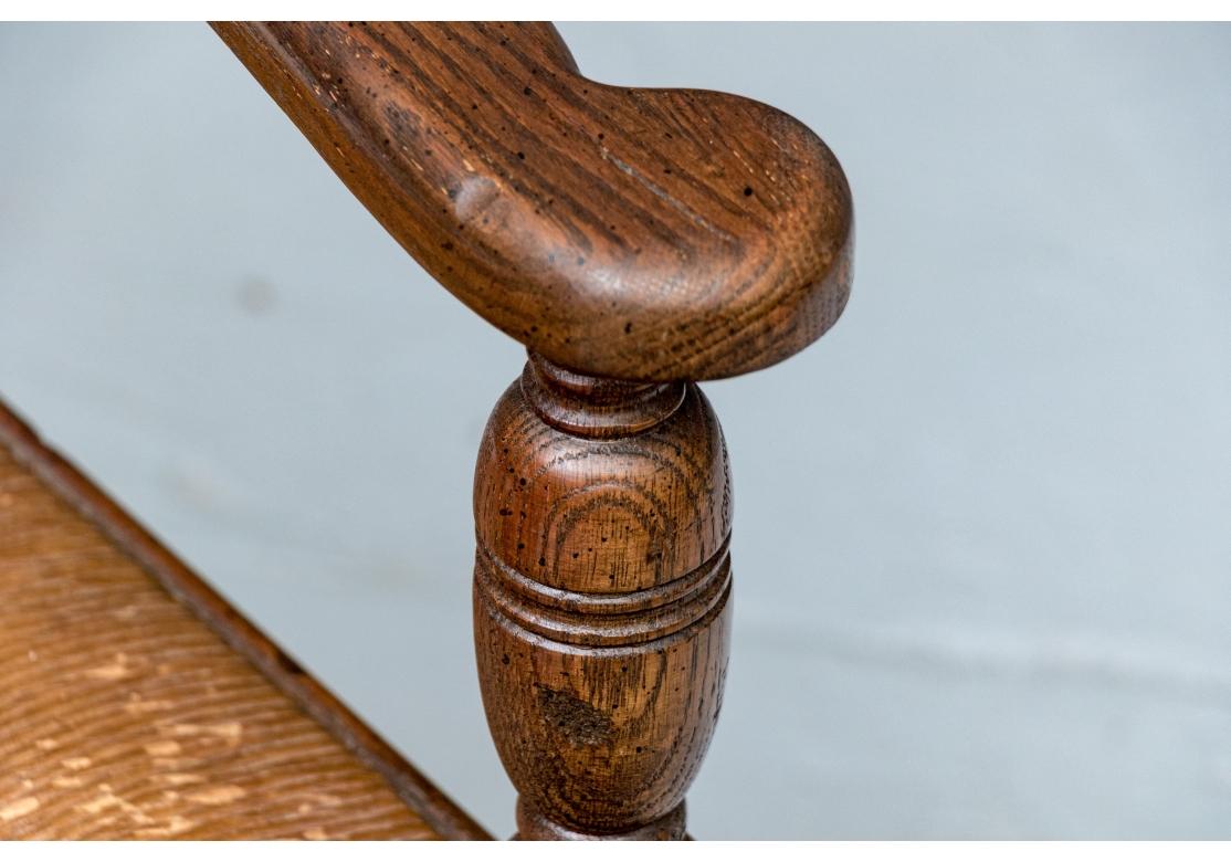 Set di 6 sedie da pranzo con schienale a scaletta in stile country francese in vendita 11