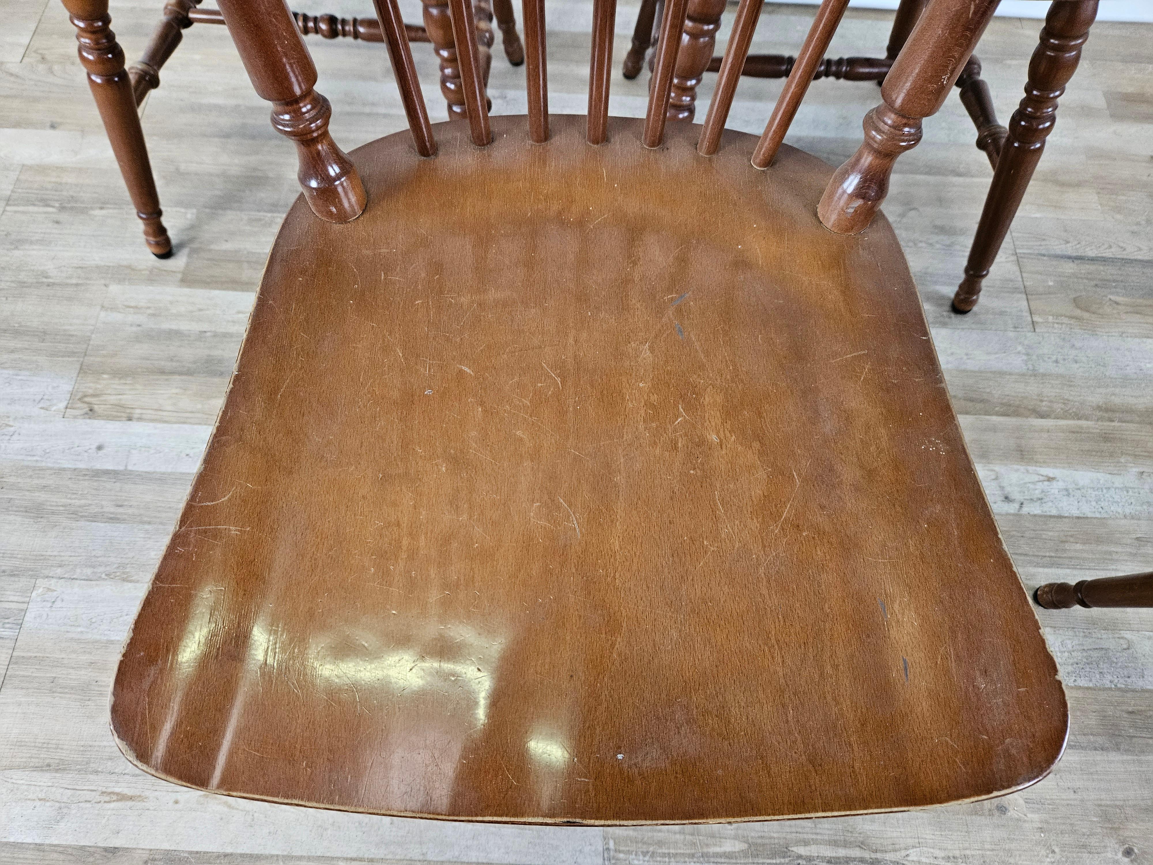 Set of 6 Country Style Chairs from the 1980s 2