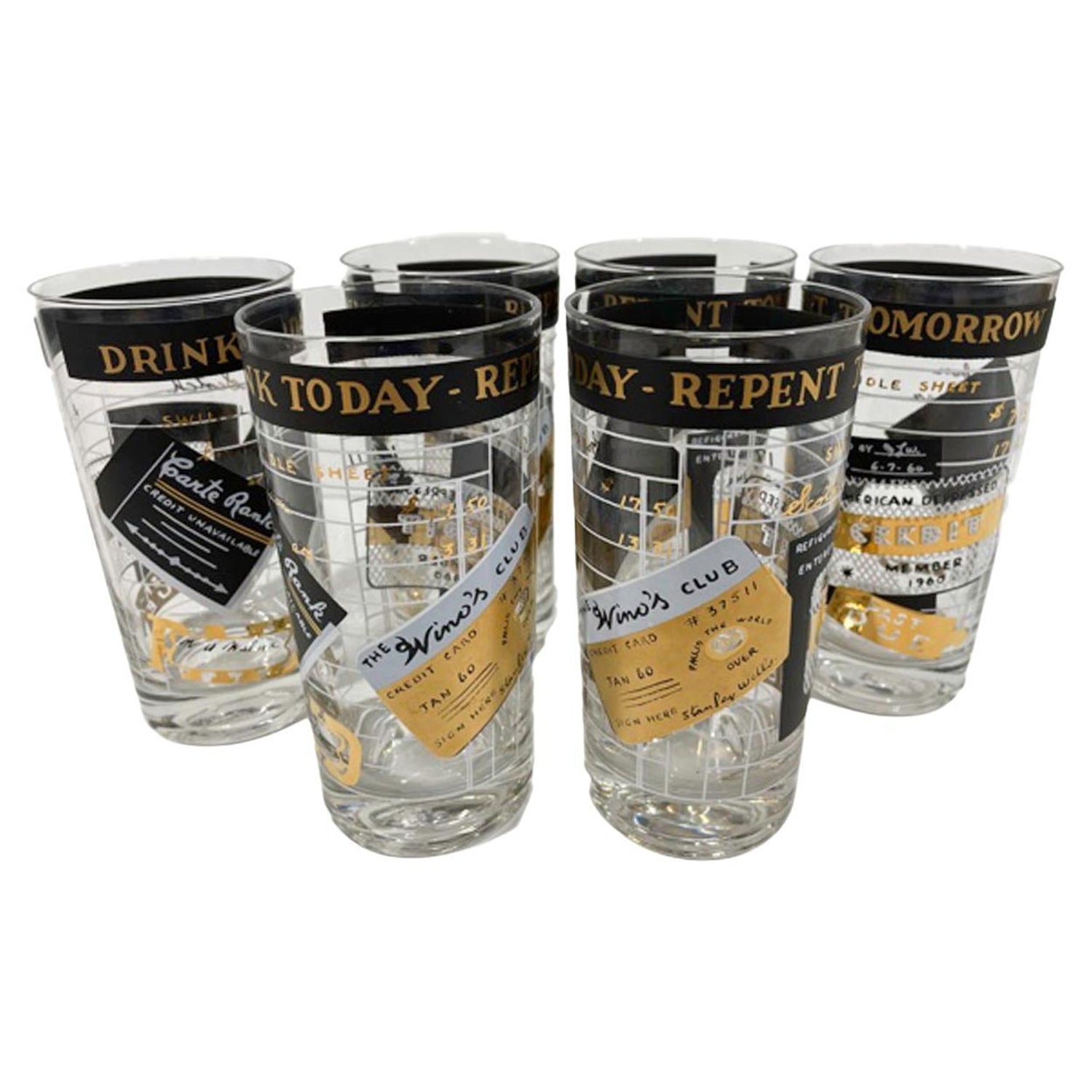 https://a.1stdibscdn.com/set-of-6-credit-card-themed-highball-glasses-drink-today-repent-tomorrow-for-sale/f_13752/f_257401821634396267010/f_25740182_1634396267442_bg_processed.jpg?width=1500