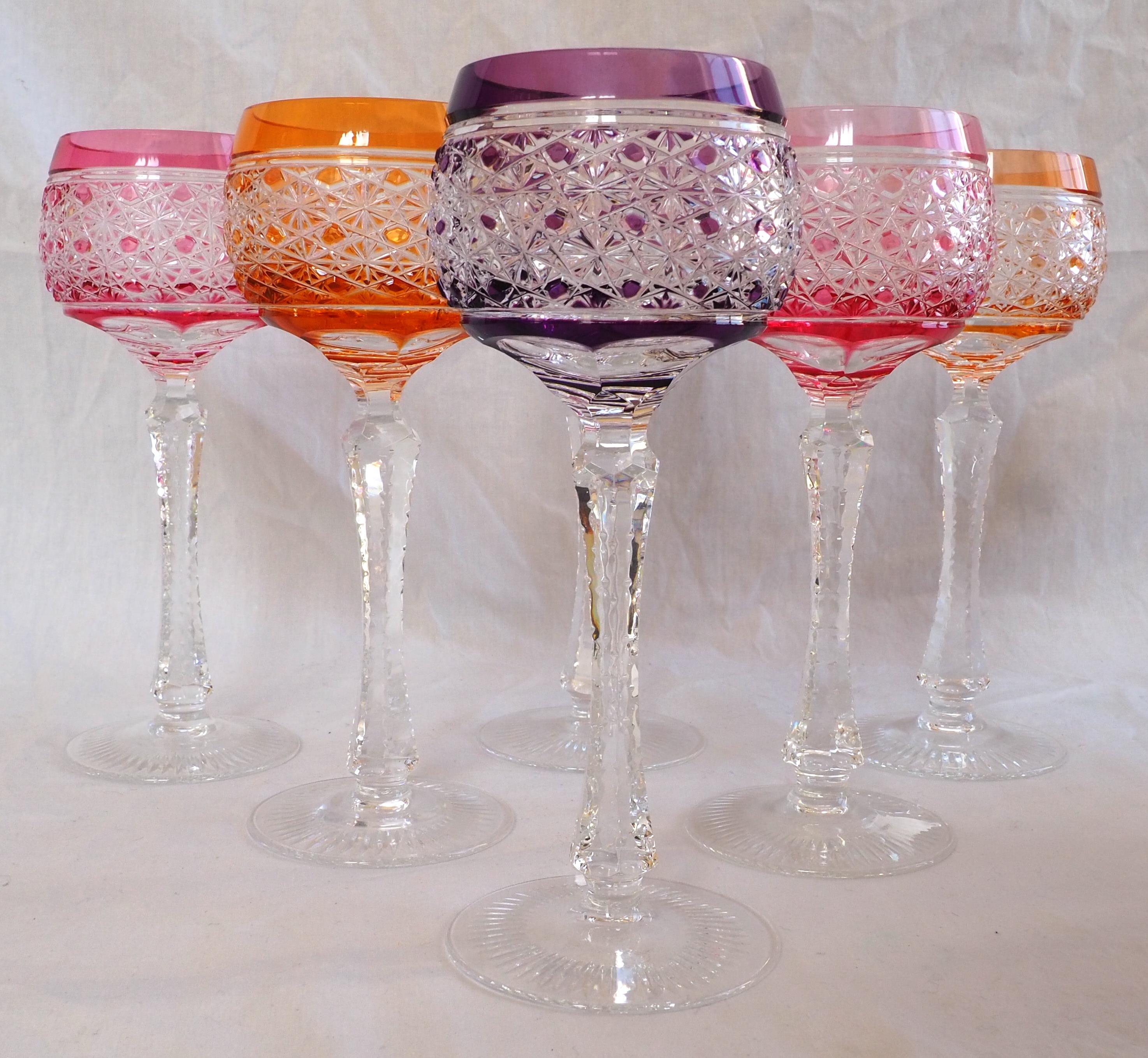 what is a hock wine glass