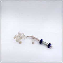 Set of 6 Crystal Knife Holder - Circa 1980 - Czechoslovakia