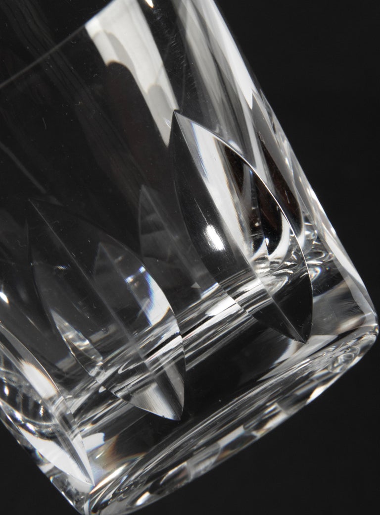Lot De 6 Verres à Whisky Et Carafe En Cristal Saint Louis – Très Bon état