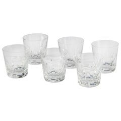 Set di 6 bicchieri da whisky in cristallo, Saint Louis Model No.