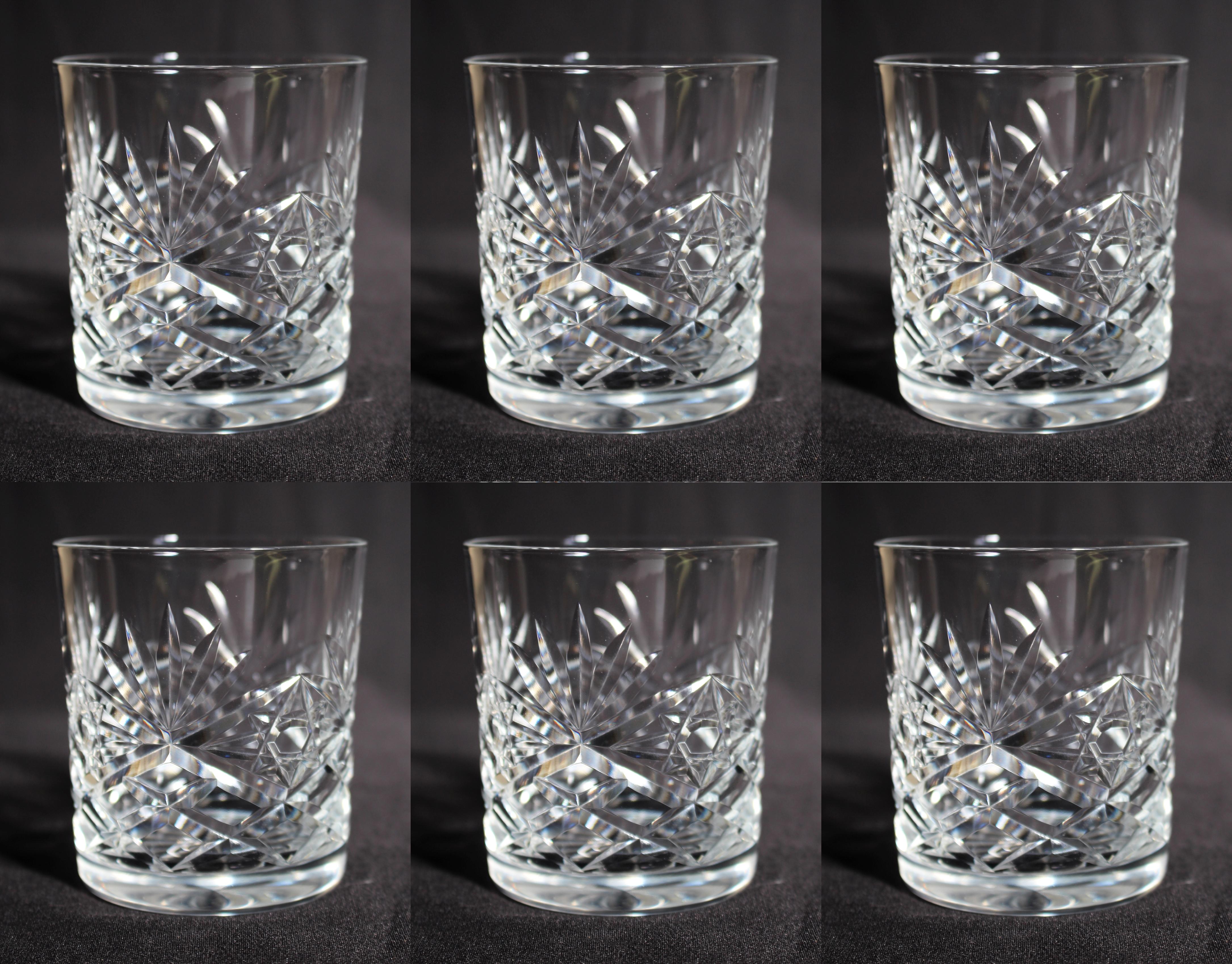 Set of 6 cut Glass Stourbridge crystal spirit glasses


Manufactured in the famous Stourbridge glassworks in England, c.1980

Set of 6 spirit tumblers

Measures: Top diameter: 7.5 cm / 3 in

Height: 9 cm / 3 1/2 in
 

This glass is