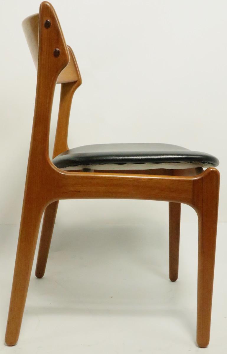 Set of 6 Danish Dining Chairs by Erik Buch for Oddense Maskinsnedkeri 7