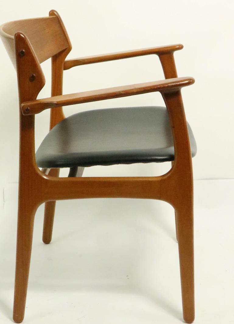 Set of 6 Danish Dining Chairs by Erik Buch for Oddense Maskinsnedkeri 1
