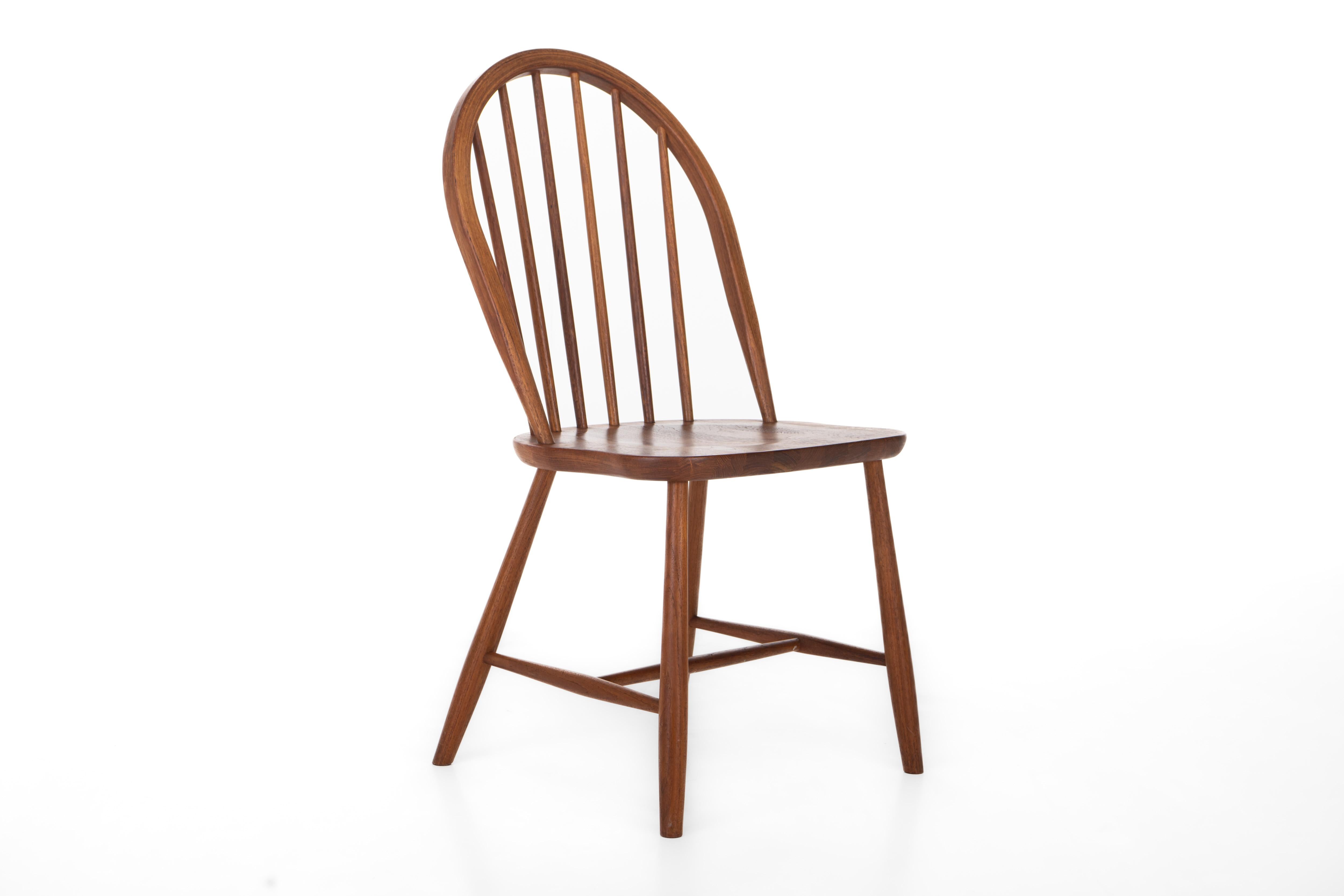Set of 6 Danish Dining Chairs by Erik Ole Jørgensen for Tarm Stole & Mobelfabrik For Sale 2
