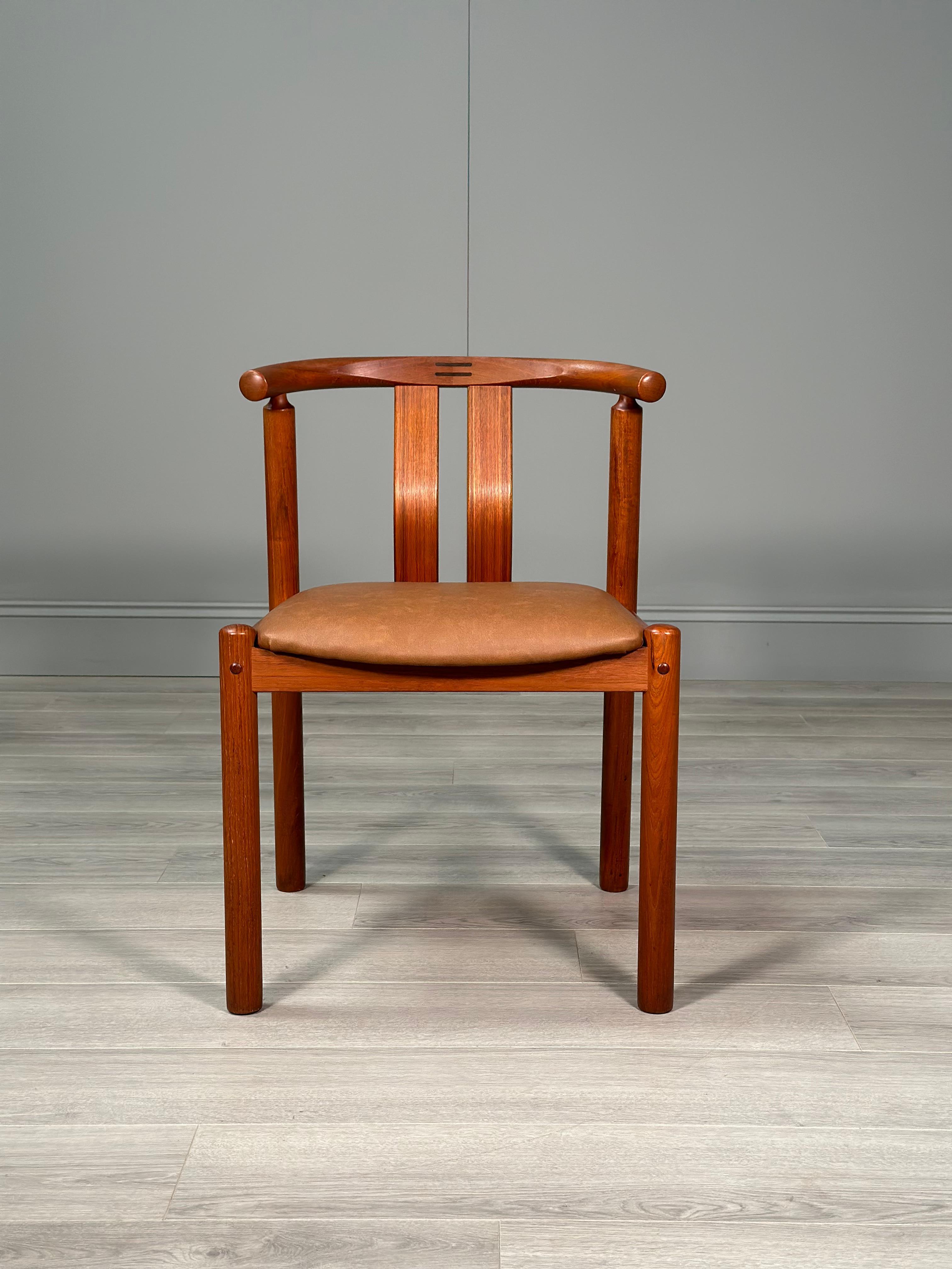 Set Of 6 Danish Dining Chairs By Hans J. Frydendal For Boltinge Stolefabrik 3