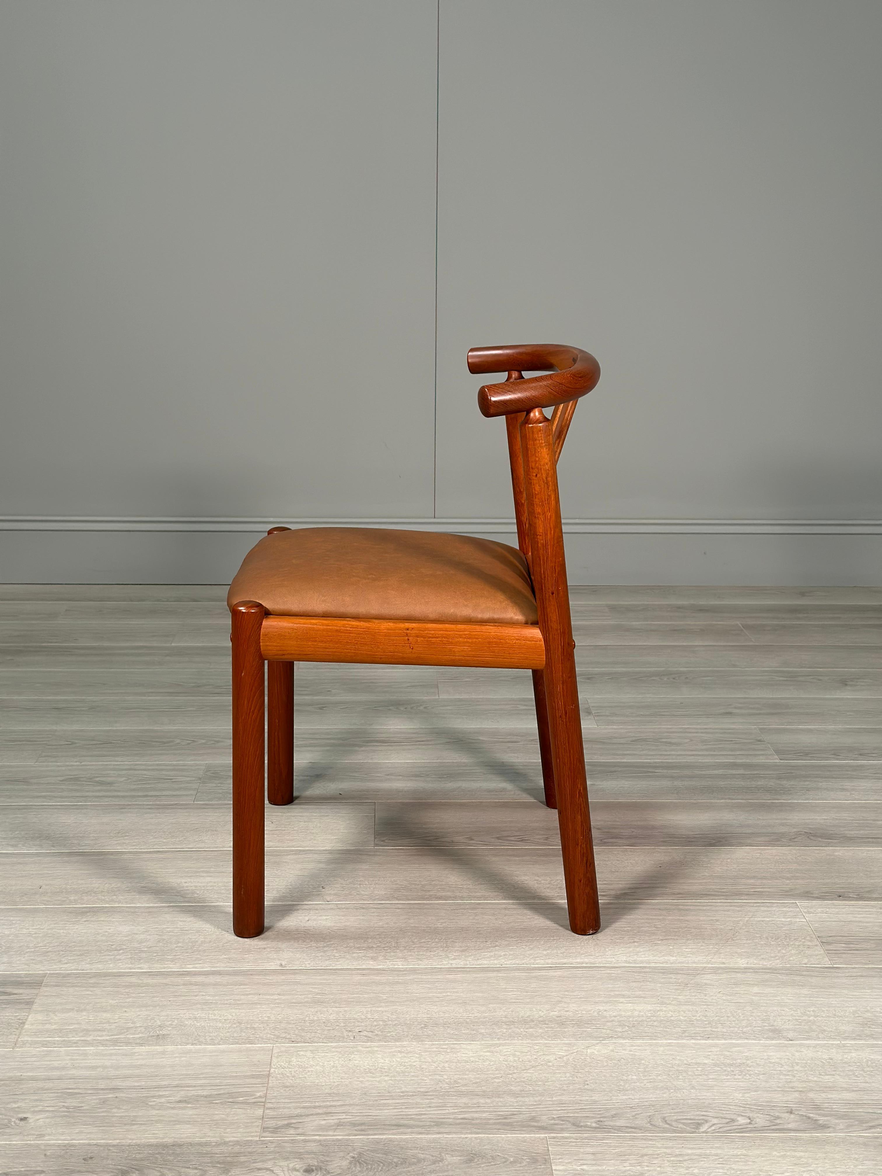 Set Of 6 Danish Dining Chairs By Hans J. Frydendal For Boltinge Stolefabrik 4