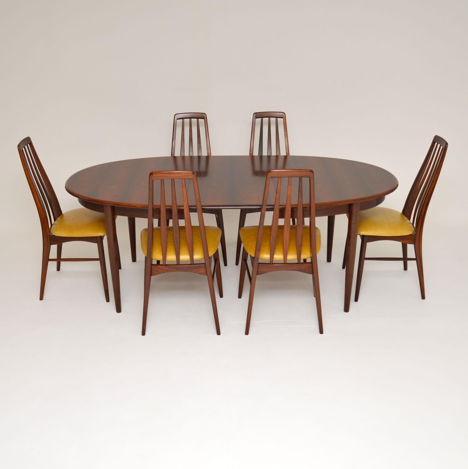 Set of 6 Danish Dining Chairs by Niels Koefoed 6