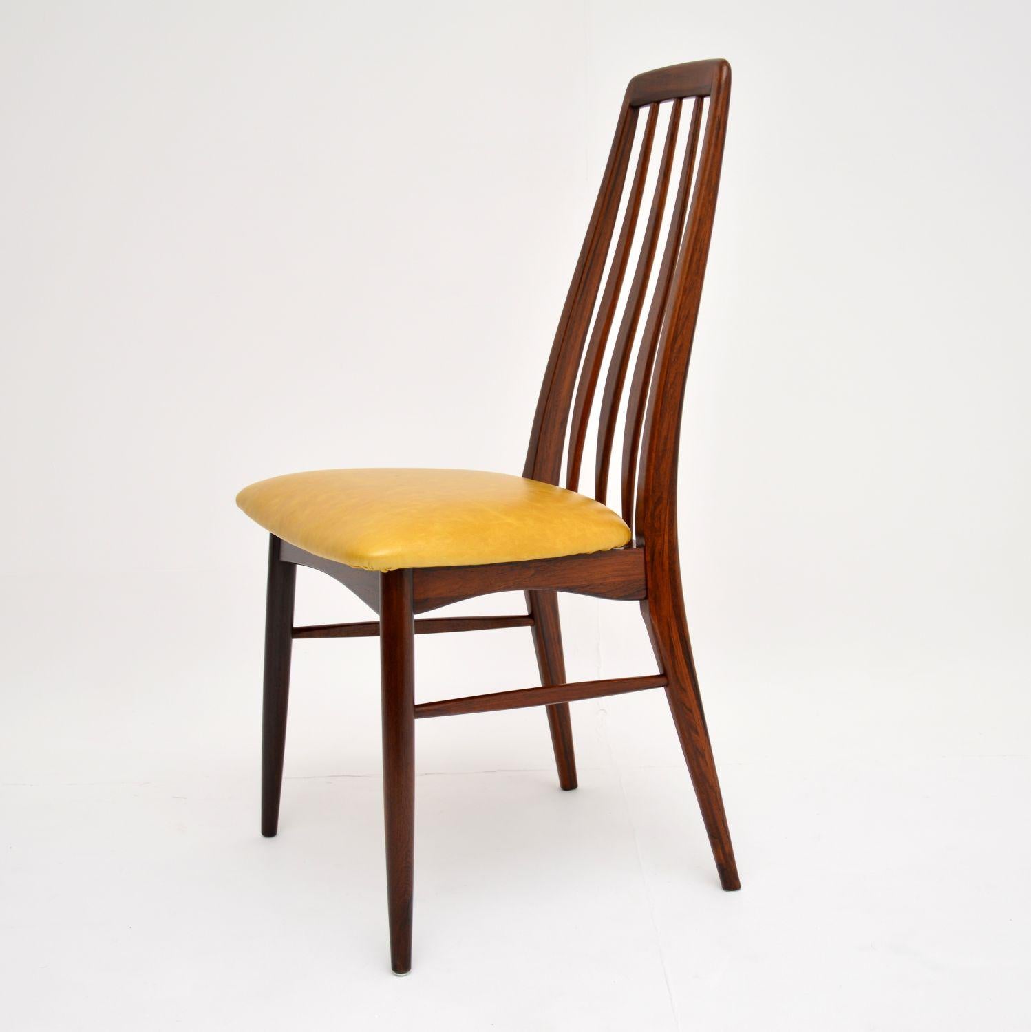 Set of 6 Danish Dining Chairs by Niels Koefoed In Good Condition In London, GB