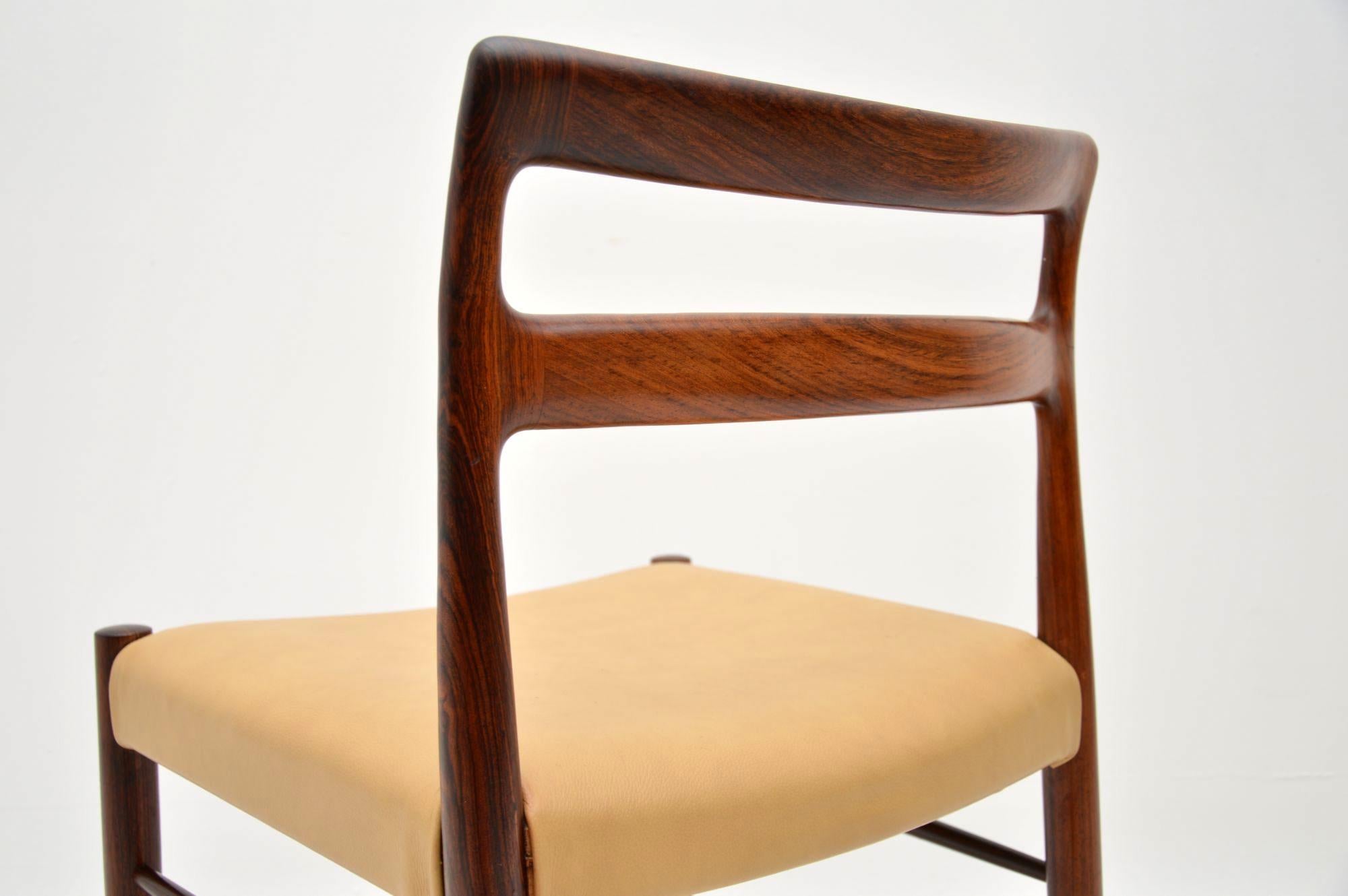 Set of 6 Danish Dining Chairs by Soren Willasden 3