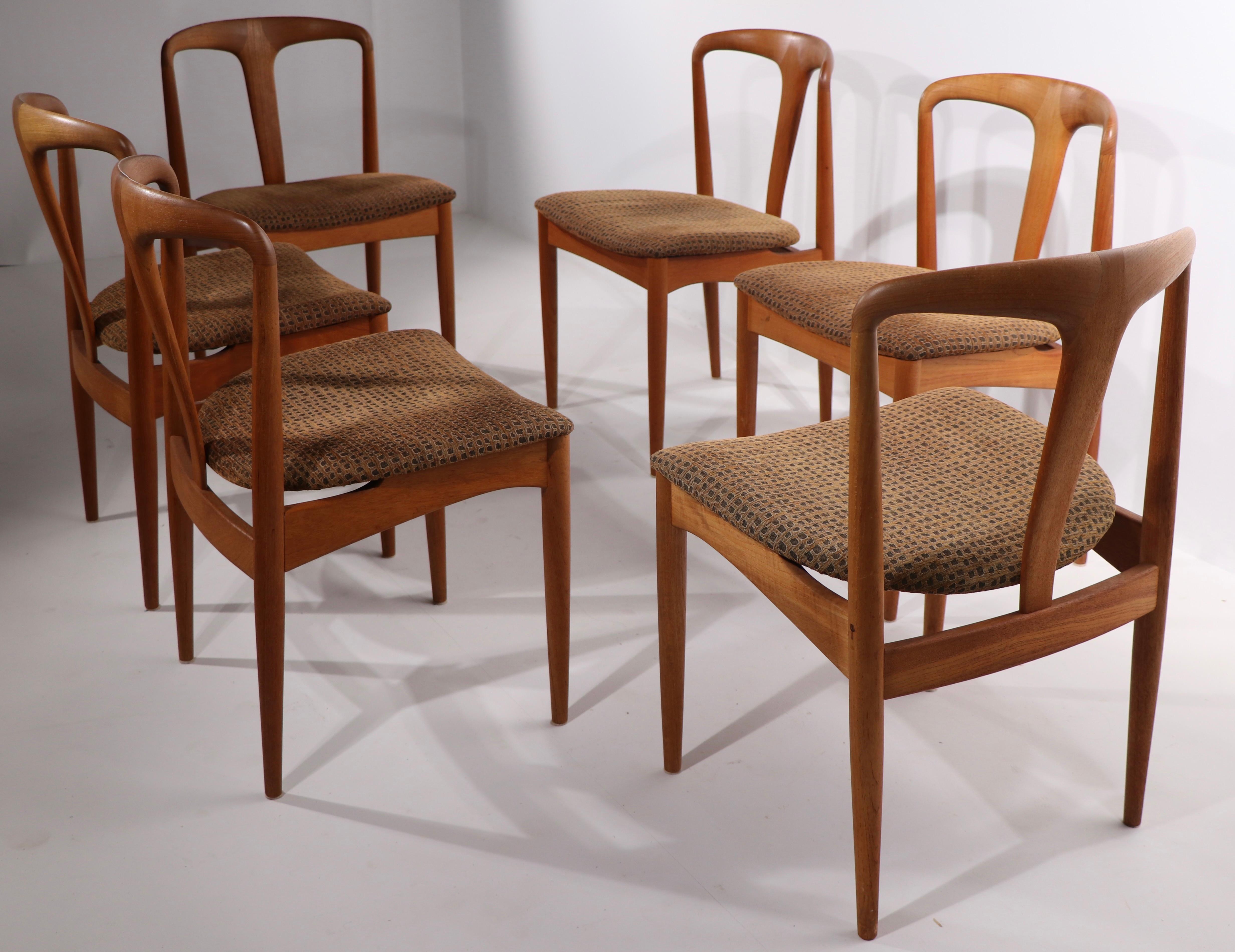 Set of 6 Danish Dining Chairs Juliane by Johannes Andersen Uldum Møbelfabrik 4