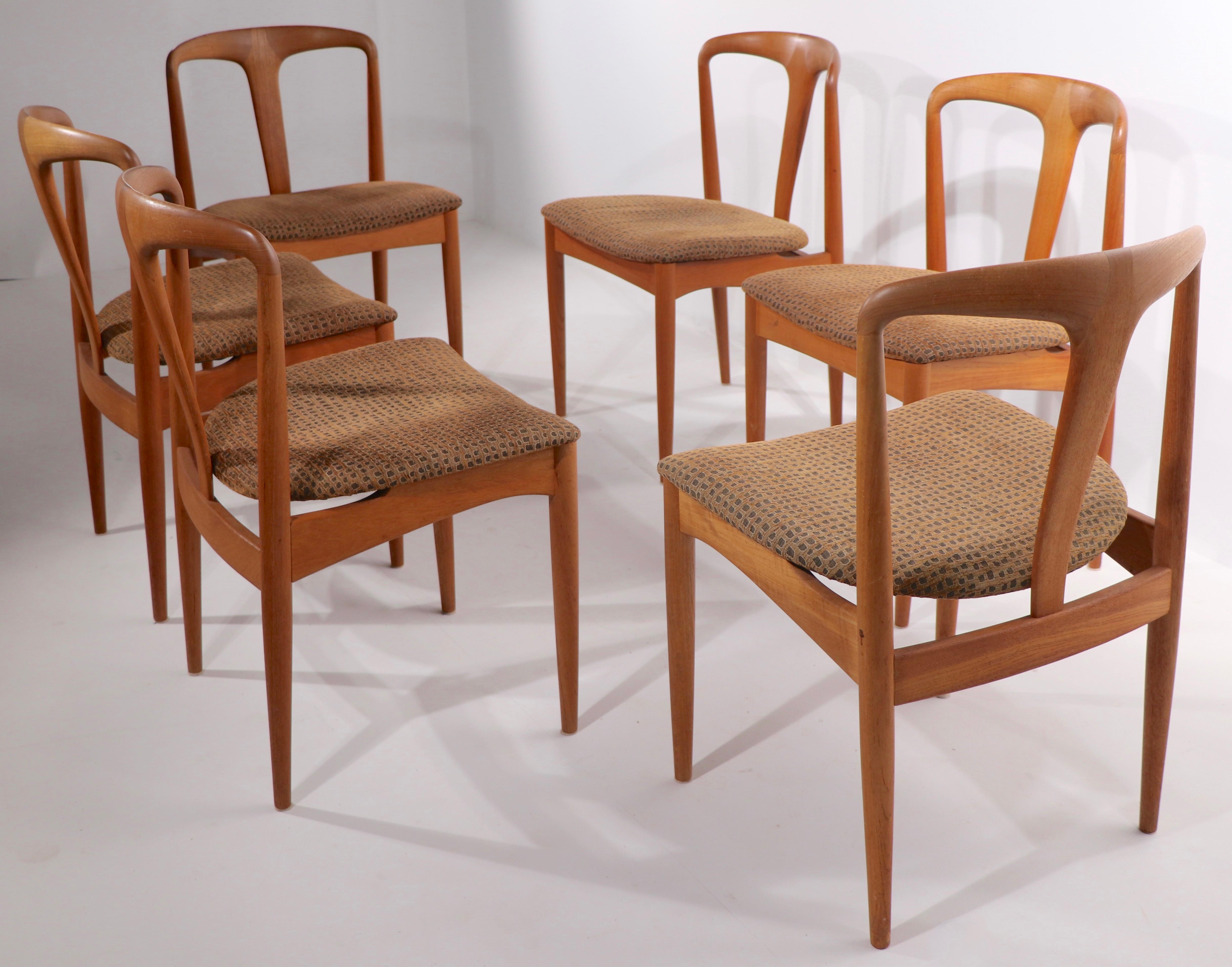 Set of 6 Danish Dining Chairs Juliane by Johannes Andersen Uldum Møbelfabrik 5