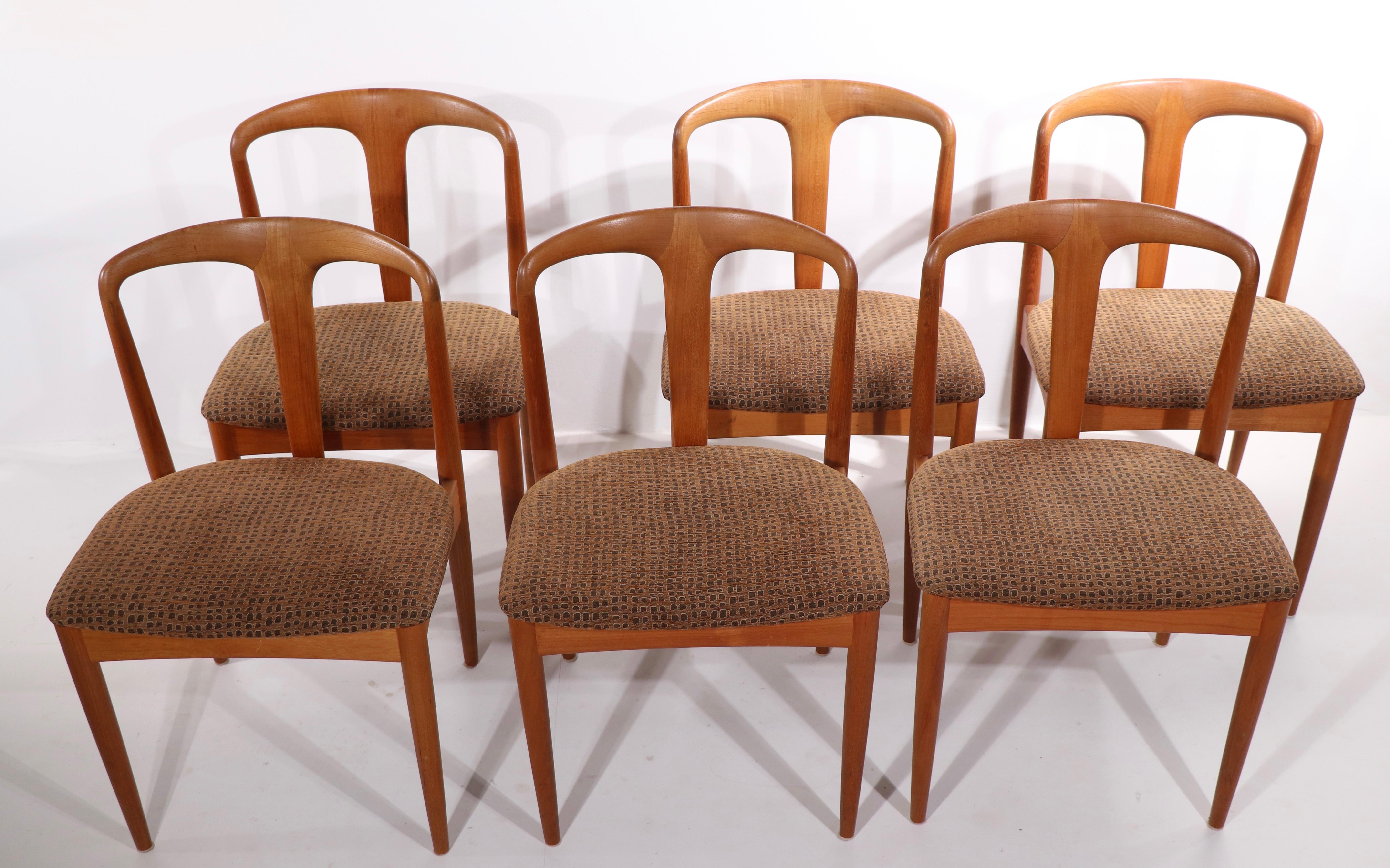 Set of 6 Danish Dining Chairs Juliane by Johannes Andersen Uldum Møbelfabrik 7