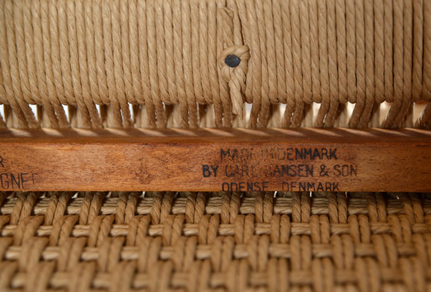 Set di 6 sedie da pranzo danesi Hans Wegner CH-23 in Beeche e Teak Carl Hansen 1950s in vendita 11