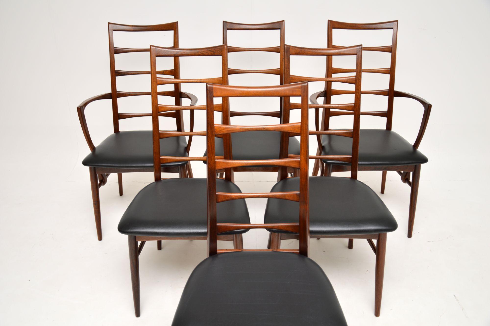 Set of 6 Danish 'Lis' Dining Chairs by Niels Koefoed 4