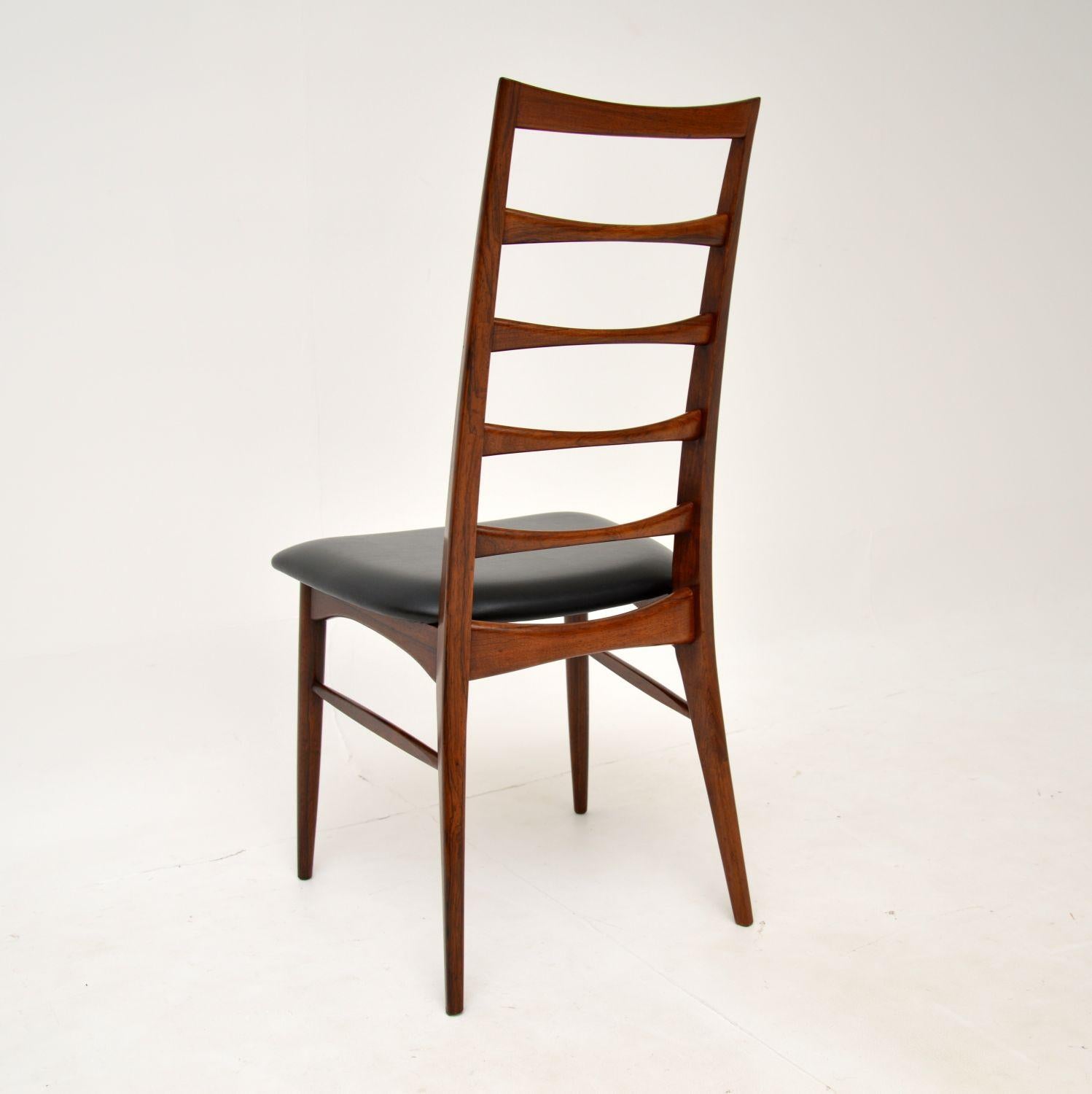 Set of 6 Danish 'Lis' Dining Chairs by Niels Koefoed For Sale 4