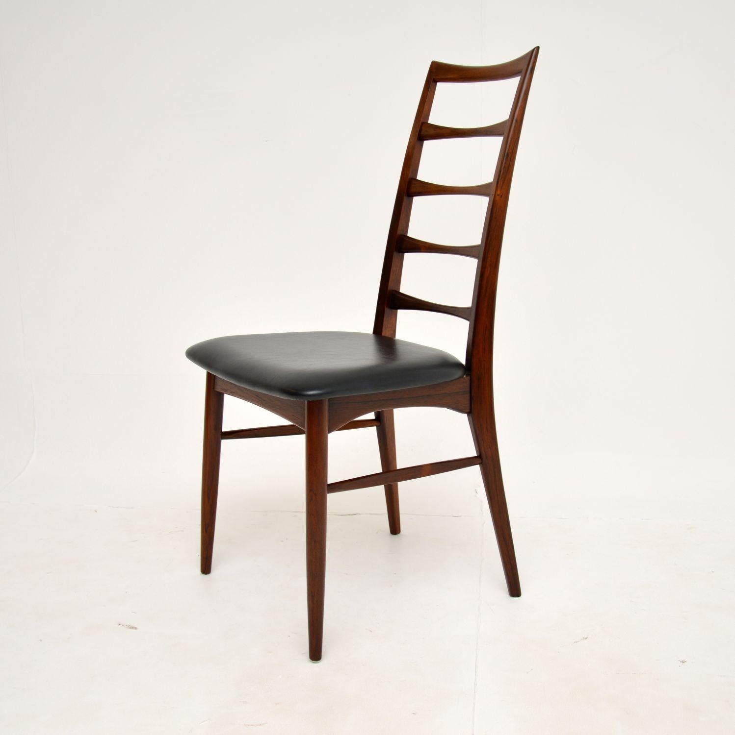 Set of 6 Danish 'Lis' Dining Chairs by Niels Koefoed 6