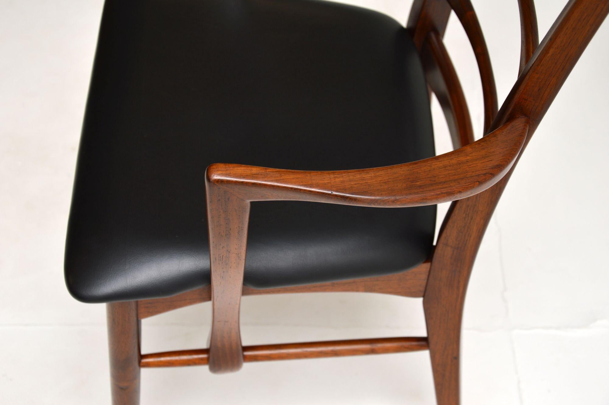 Set of 6 Danish 'Lis' Dining Chairs by Niels Koefoed For Sale 7