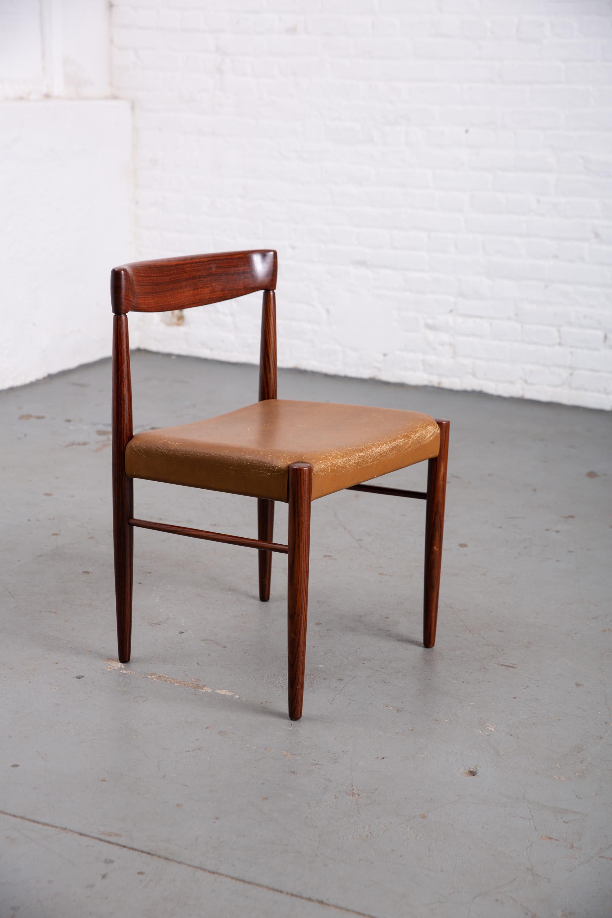 Set of 6 Danish Mid-Century Modern Dining Chairs 6