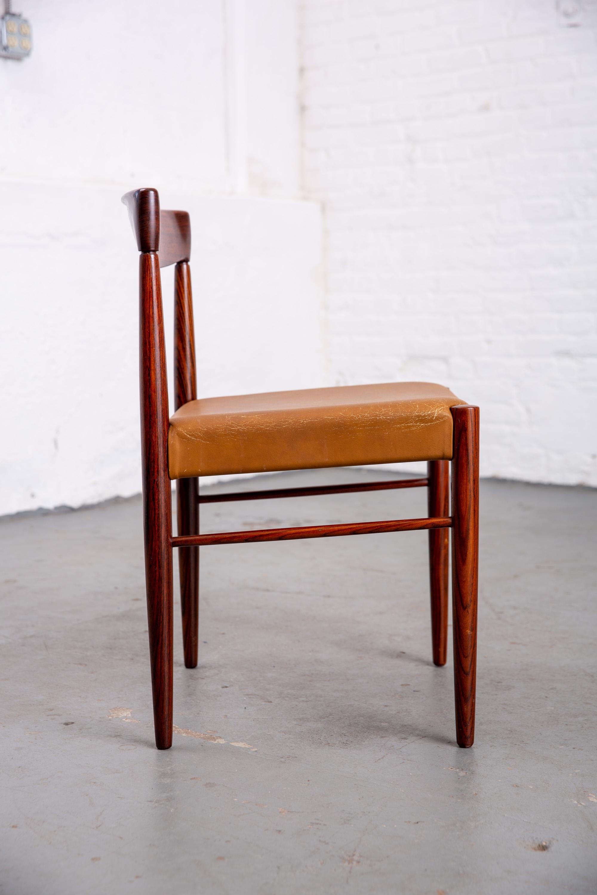 Set of 6 Danish Mid-Century Modern Dining Chairs 7