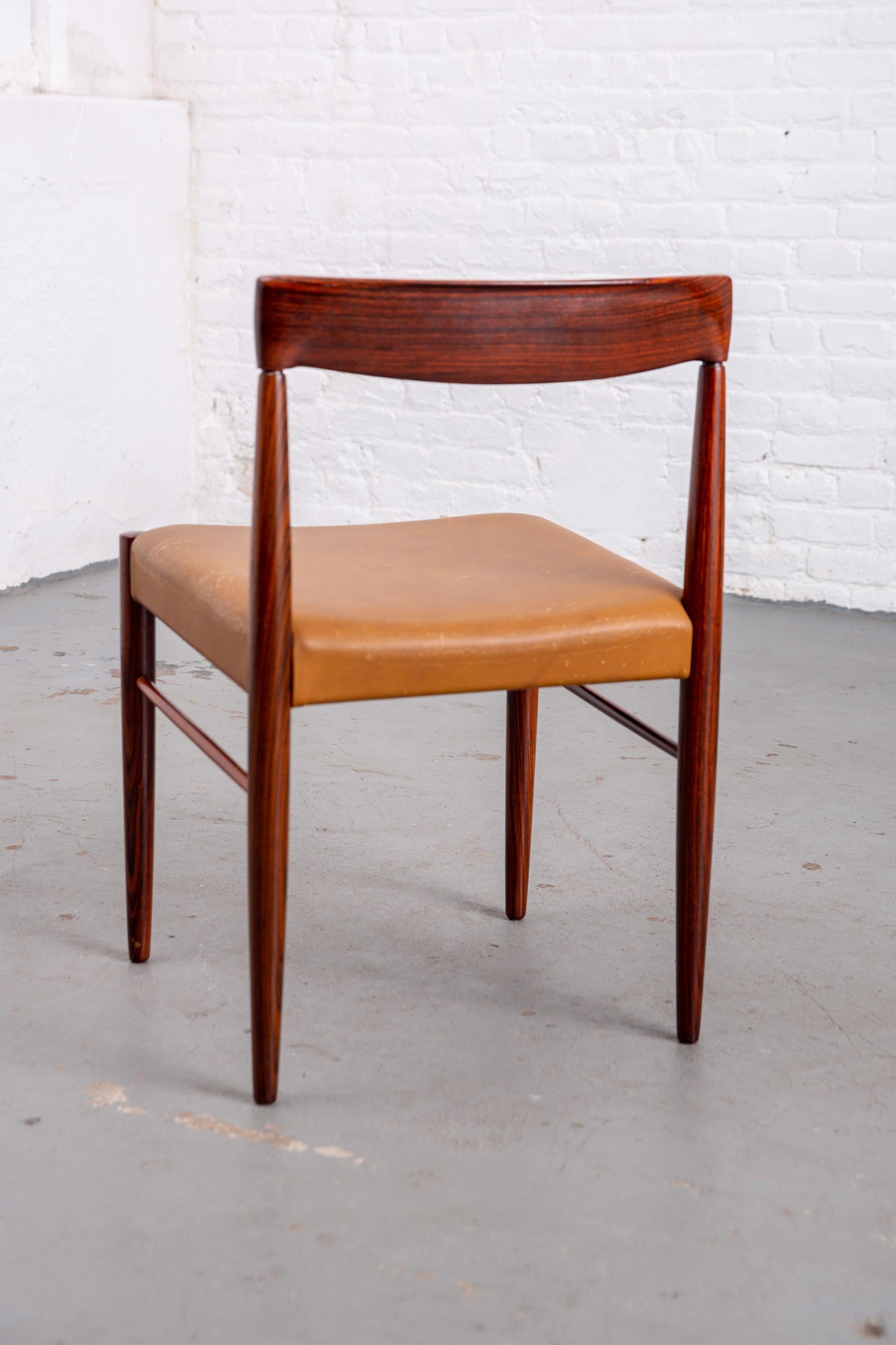 Set of 6 Danish Mid-Century Modern Dining Chairs 8