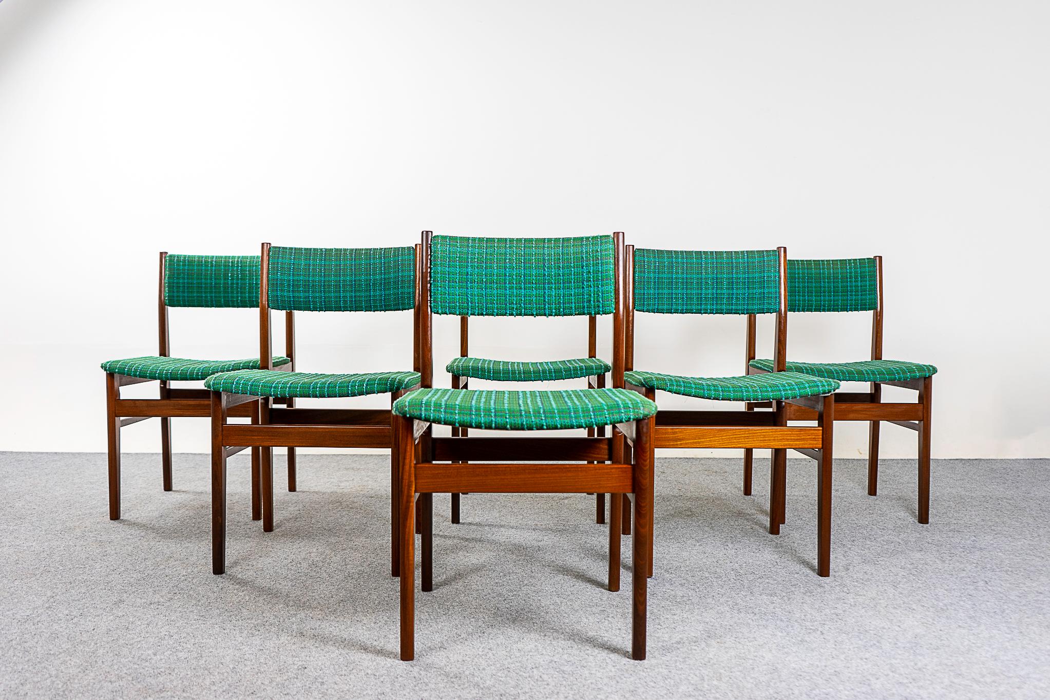 Set of 6 Danish Midcentury Teak Dining Chairs 4