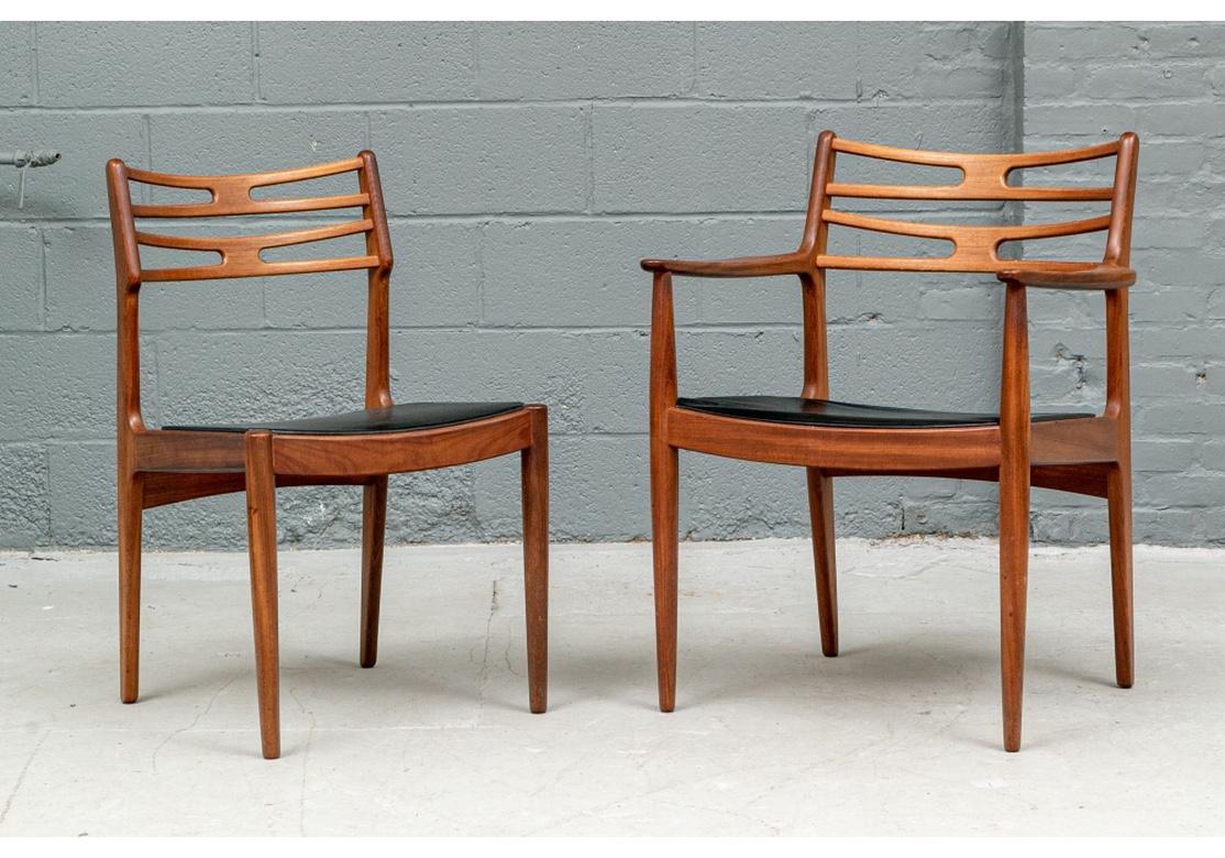Set of 6 Danish Midcentury Teak Dining Chairs 9