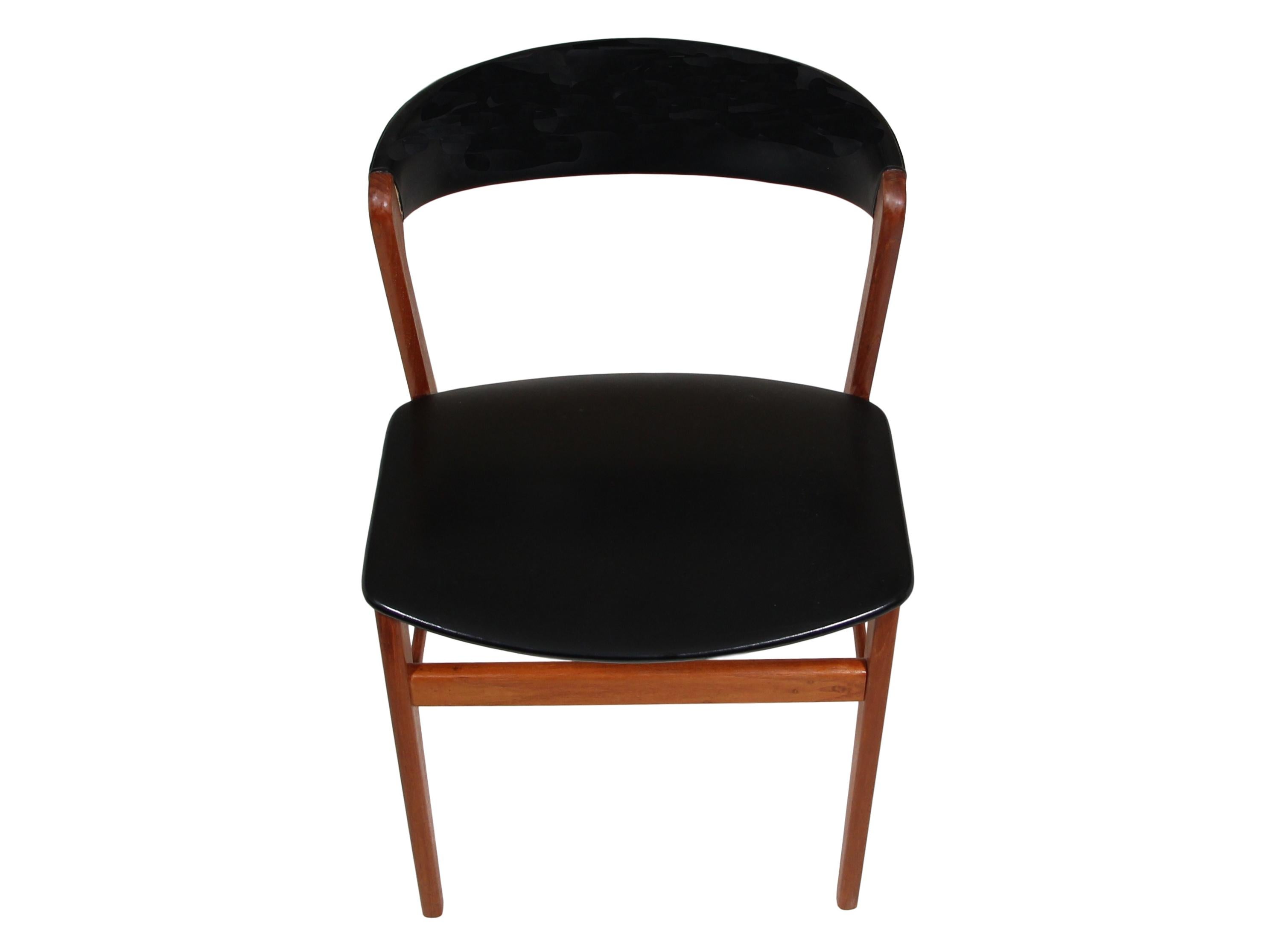 Set of 6 Danish Modern Chairs by Sax Mobler In Good Condition For Sale In Norcross, GA