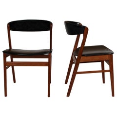 Set of 6 Danish Modern Chairs by Sax Mobler