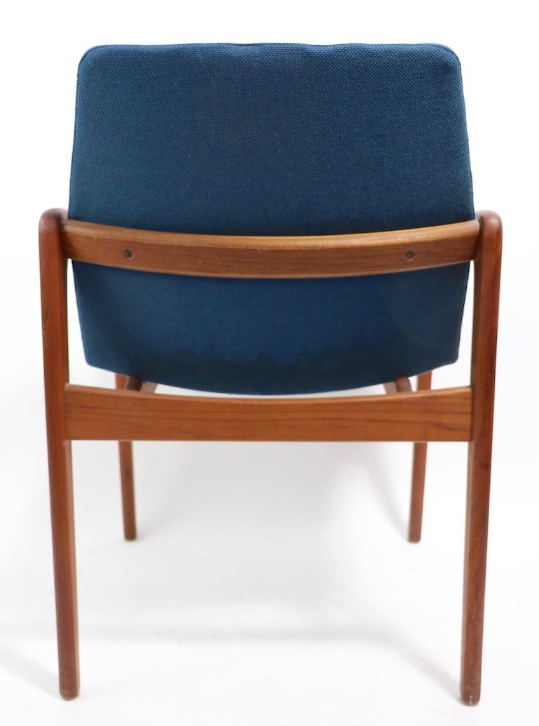 Set of 6 Danish Modern Dining Chairs by Henning Kjernaulf for Korup Stolefabrik 3