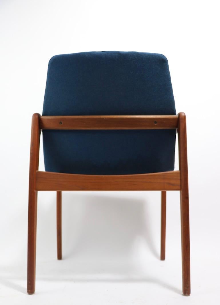 Set of 6 Danish Modern Dining Chairs by Henning Kjernaulf for Korup Stolefabrik 4