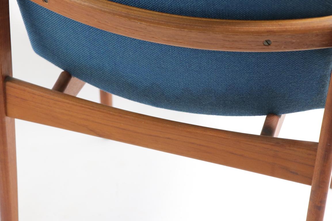 Set of 6 Danish Modern Dining Chairs by Henning Kjernaulf for Korup Stolefabrik 9