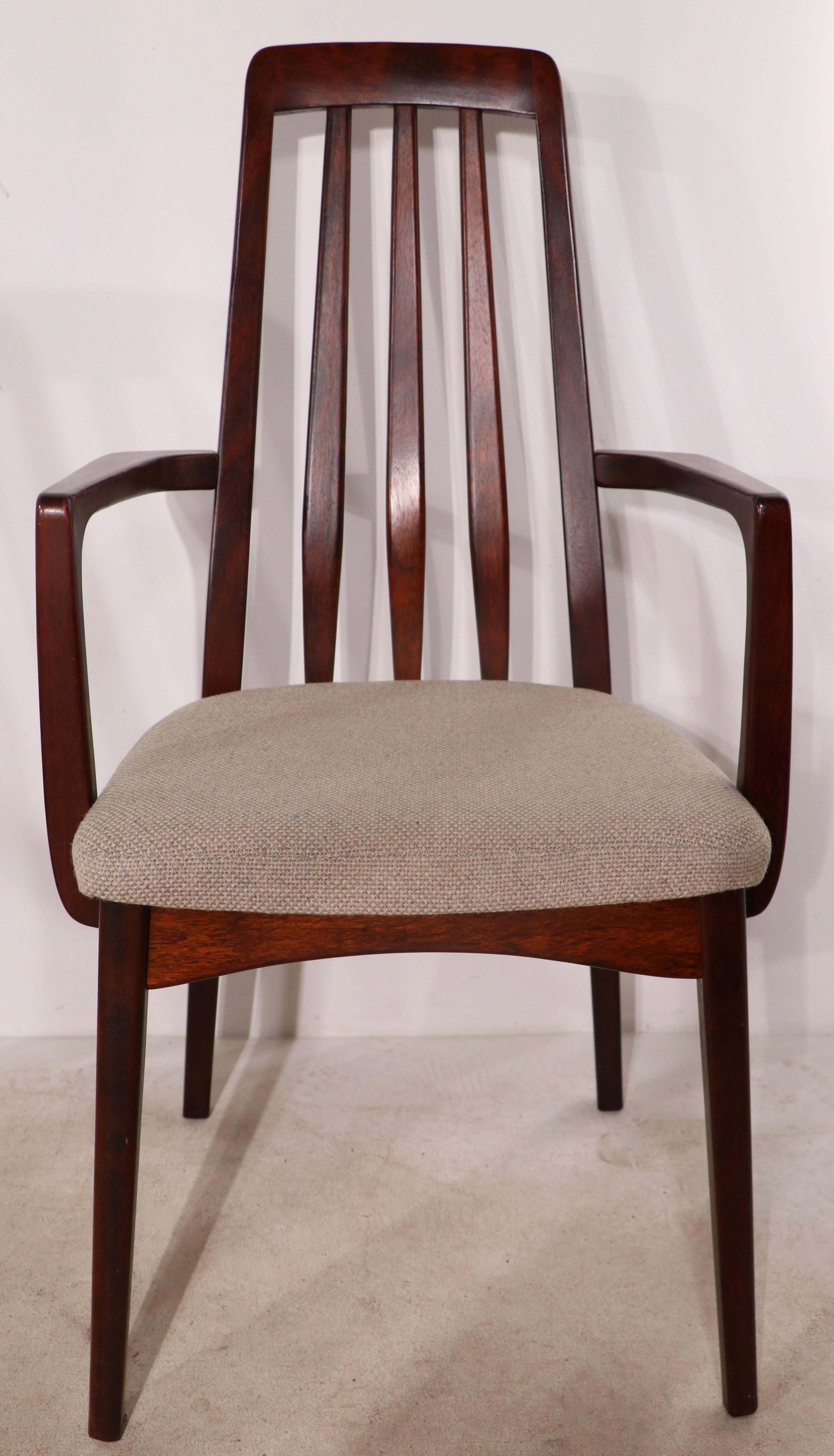 Set of 6 Danish Modern Dining Chairs in Rosewood by Skovby Mobelfabrik 1