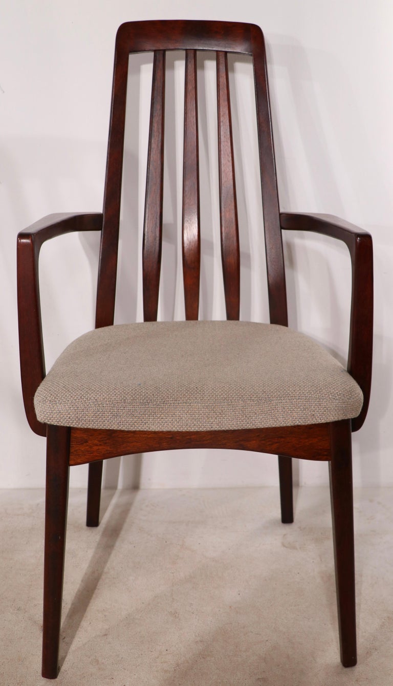 Set of 6 Danish Modern Dining Chairs in Rosewood by Skovby Mobelfabrik For Sale 1