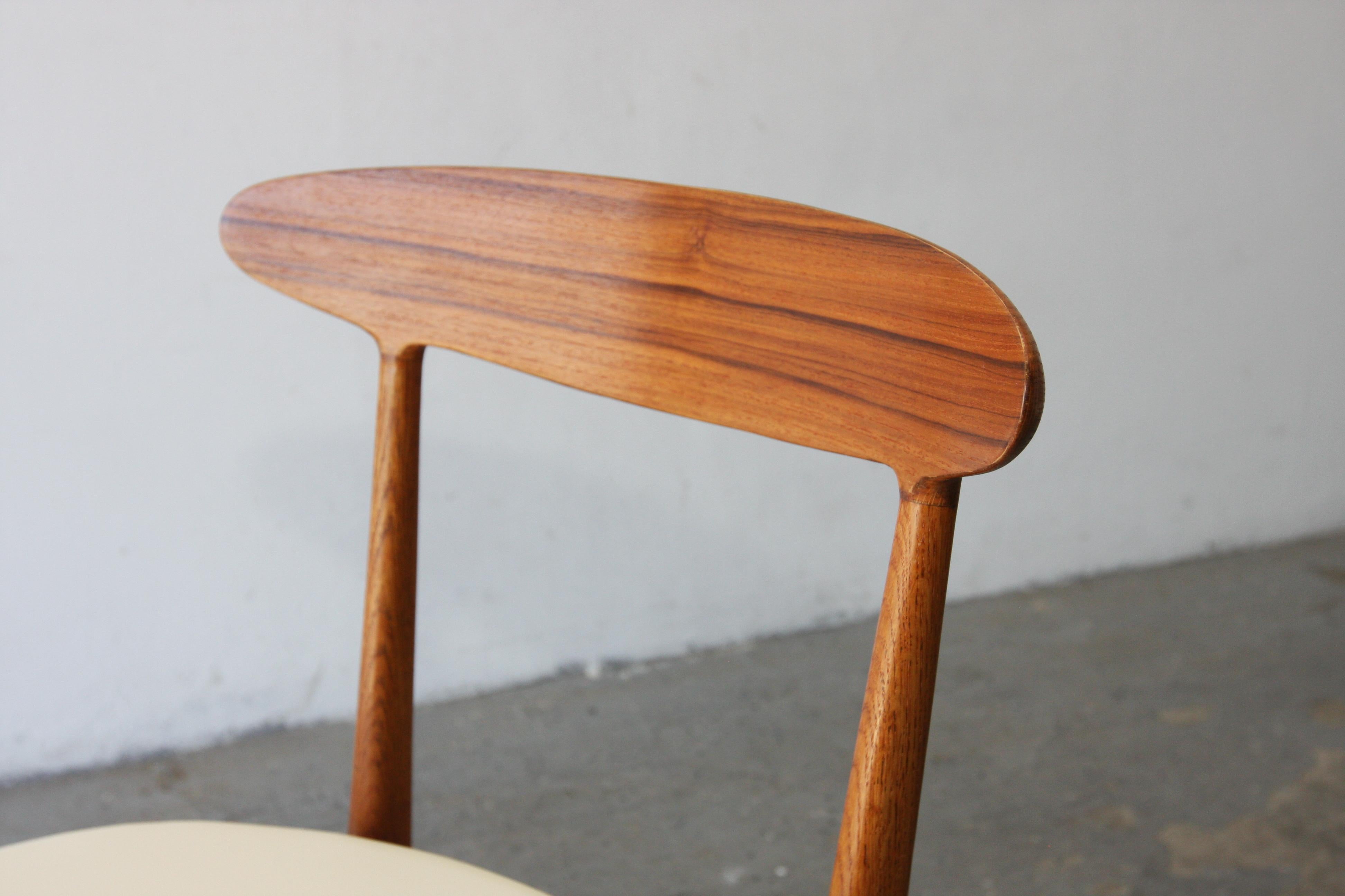 Set of 6  Danish Modern Kurt Østervig Teak Dining Chairs 2