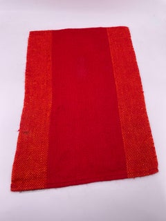 Set of 6 Danish Modern Linen Placemats by Lena Rewell for Tampella Finland