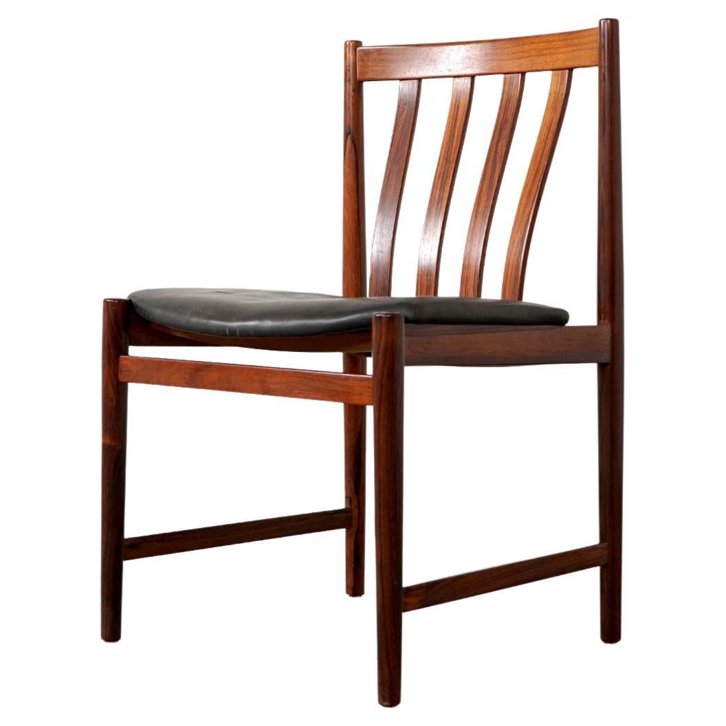 Set of 6 Danish Modern Rosewood Dining Chairs by Slagelse Mobelfabrik For Sale