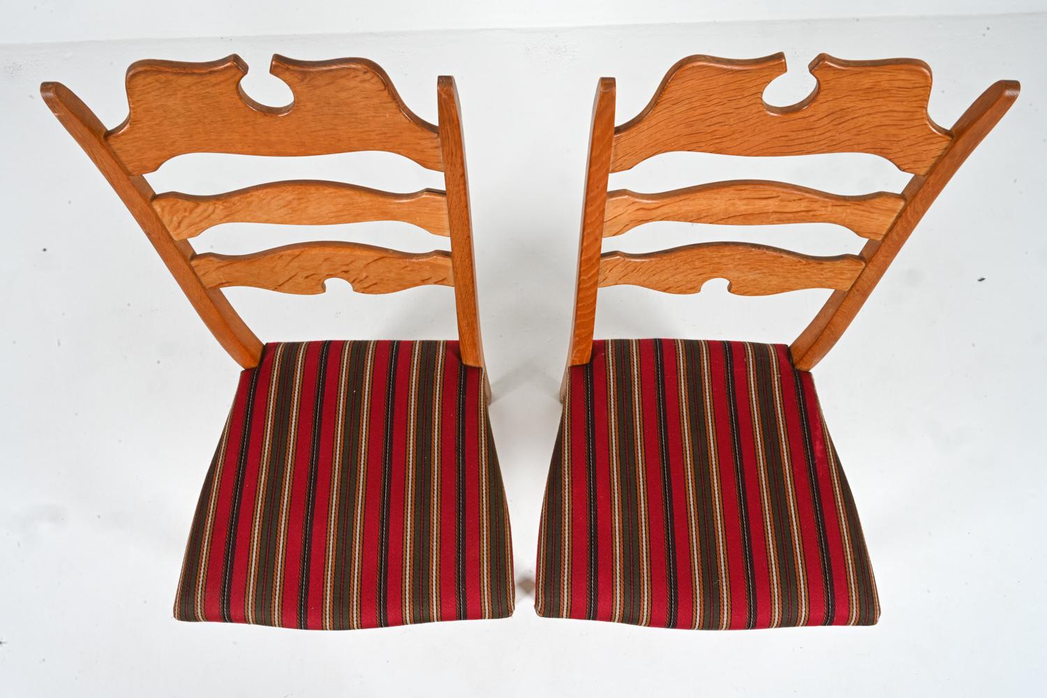 Tissu Ensemble de 6 chaises 