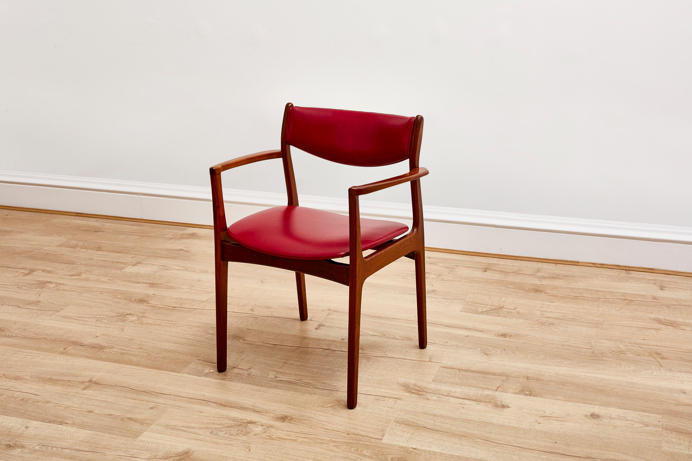 Set of 6 Danish Rosewood Dining Chairs, 1960s 1