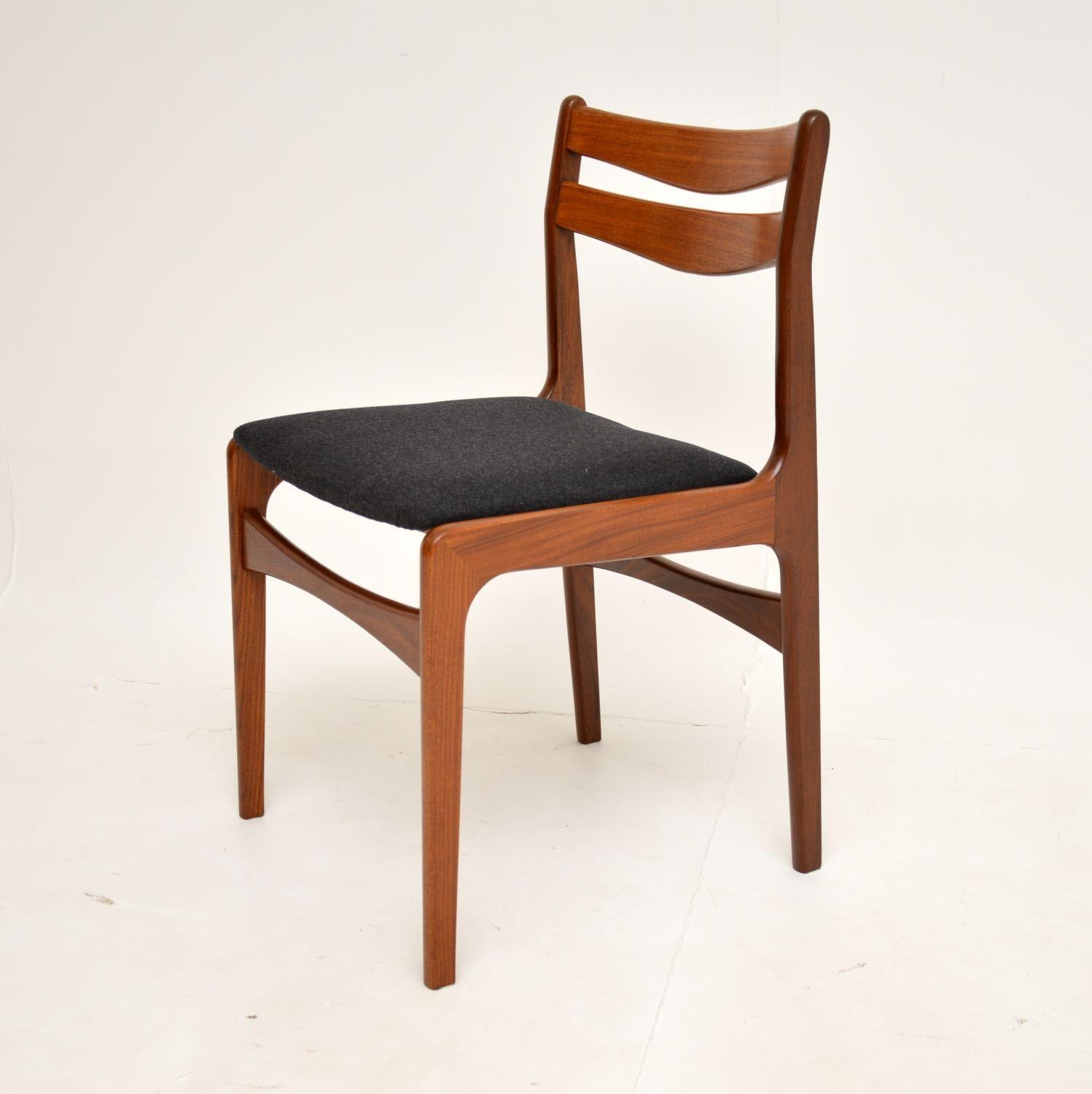 Set of 6 Danish Teak & Afromosia Dining Chairs 2