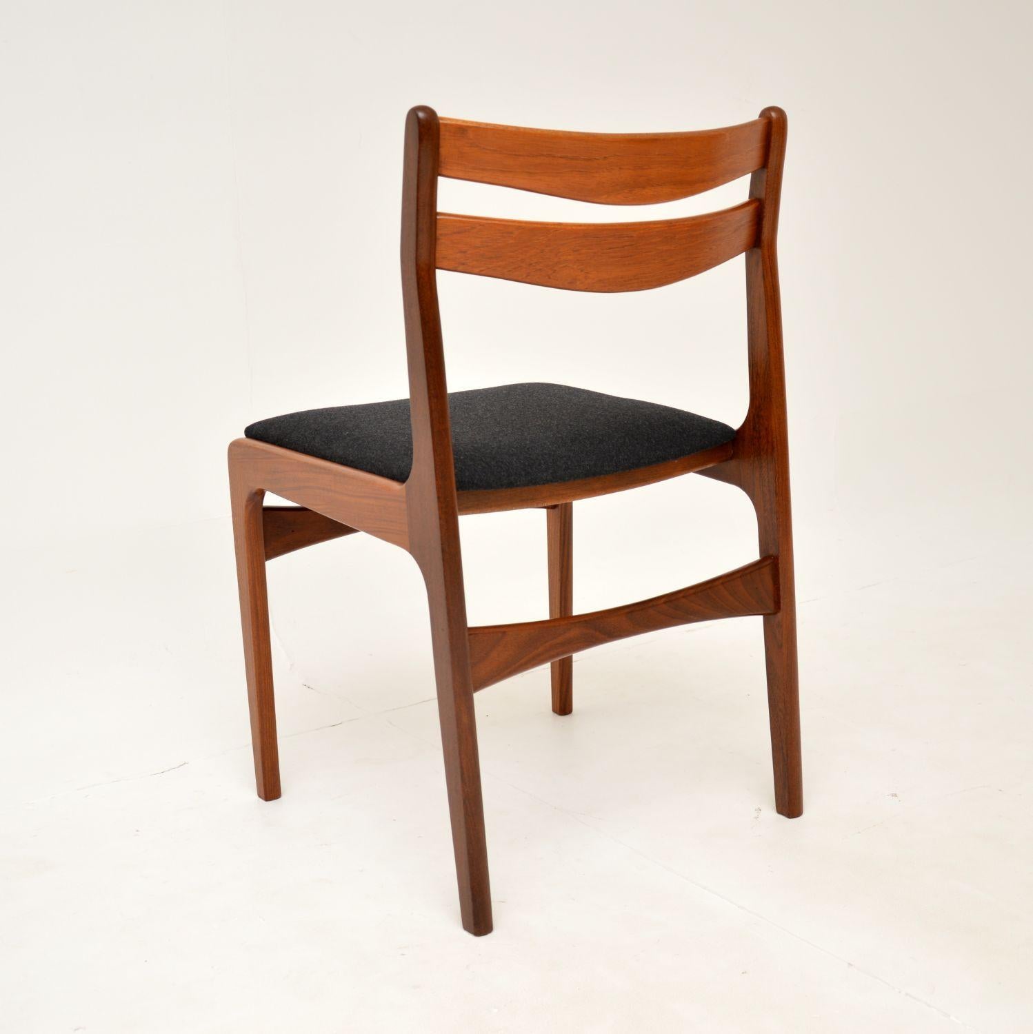 Set of 6 Danish Teak & Afromosia Dining Chairs 4
