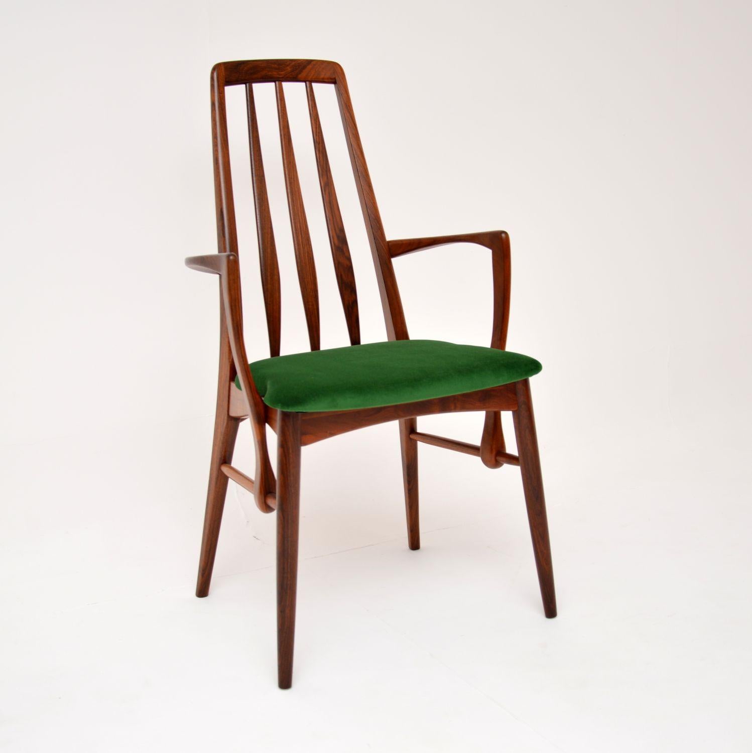 Set of 6 Danish Vintage Dining Chairs by Niels Koefoed In Good Condition In London, GB