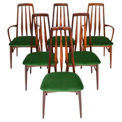 Set of 6 Danish Vintage Dining Chairs by Niels Koefoed