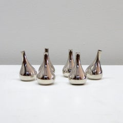 Set of 6 Dansk Candleholders by Jens Quistgaard, 1960