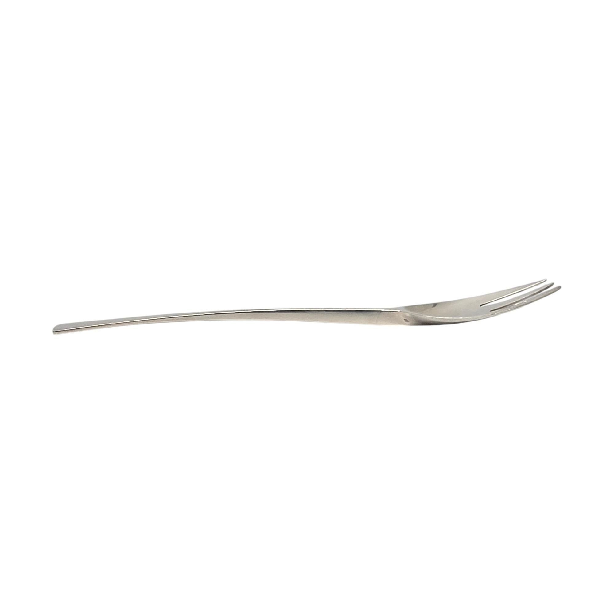 Set di 6 forchette Tjorn in argento Sterling Dansk Denmark #20612 In condizioni buone in vendita a Washington Depot, CT
