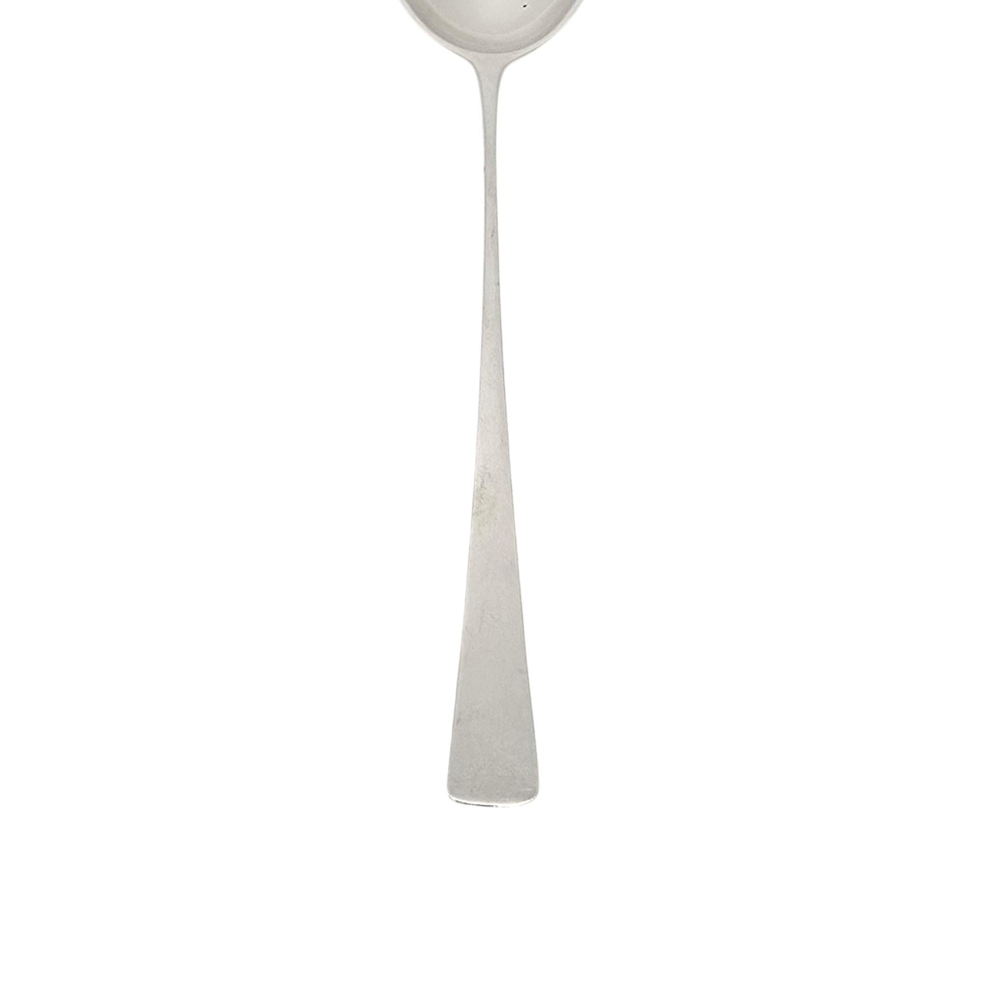 Set of 6 Dansk Denmark Sterling Silver Tjorn Place Oval Soup Spoons #20616 In Good Condition In Washington Depot, CT