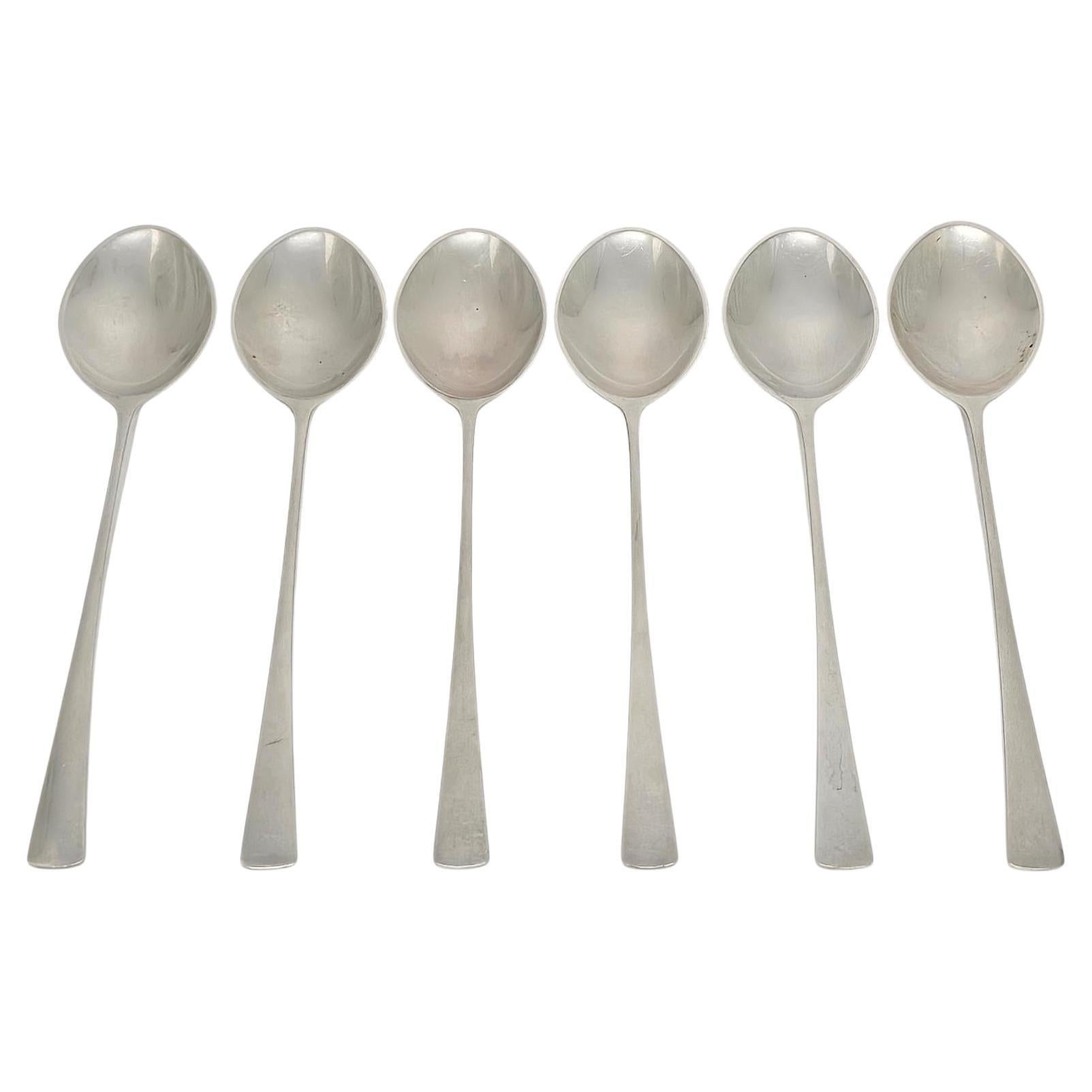 Set di 6 cucchiaini Tjorn in argento Sterling Dansk Denmark #20619