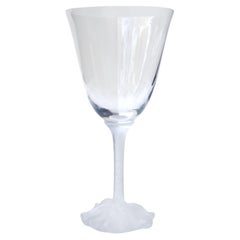 Lote de 6 Copas de Vino Daum Modelo "Bouton Rose